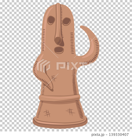 古墳時代の埴輪のイラスト 139330407