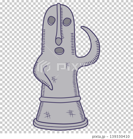 古墳時代の埴輪のイラスト 139330410