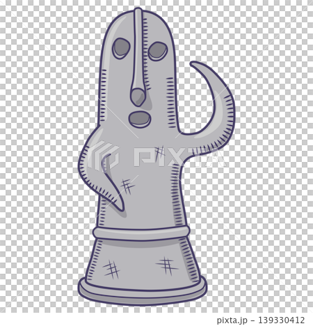 古墳時代の埴輪のイラスト 139330412