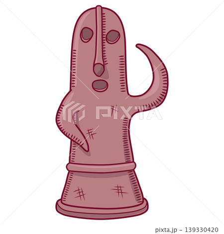 古墳時代の埴輪のイラスト 139330420