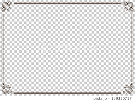 Elegant antique frame Elegant antique frame 139330717
