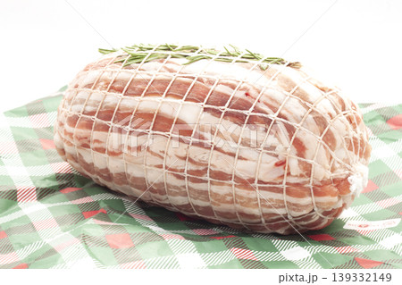 roasted veal rolled roasted veal rolled 139332149