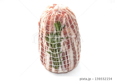 roasted veal rolled roasted veal rolled 139332154