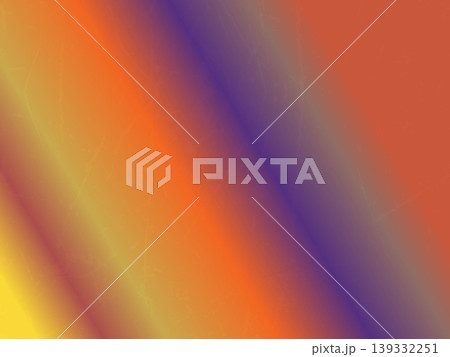 Warm sunset diagonal color wash with glowing orange yellow and deep purple shadow tones. 139332251