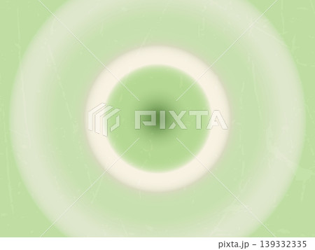 Concentric green circles with soft light and scratched texture background. Concentric green circles with soft light and scratched texture background. 139332335