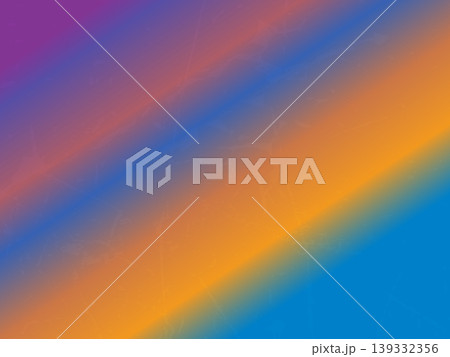 Diagonal gradient stripes with smooth color blend and subtle scratch texture. Diagonal gradient stripes with smooth color blend and subtle scratch texture. 139332356