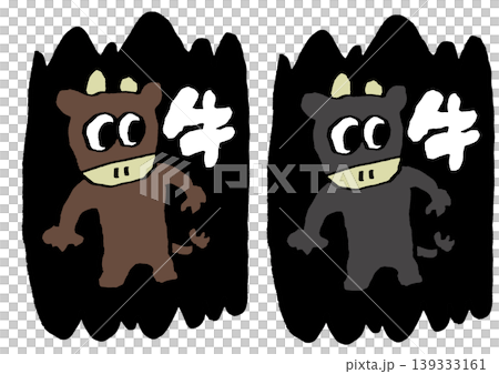 Cow sticker Cow sticker 139333161