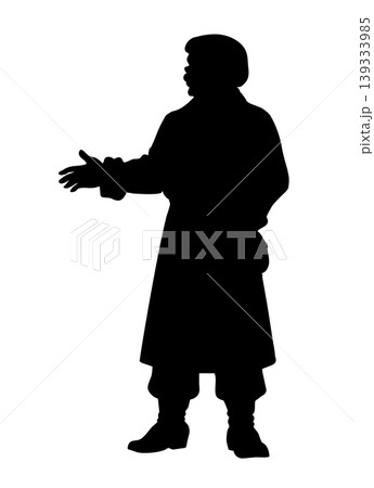 Vector illustration of a man in a Ukrainian costume. Vector illustration of a man in a Ukrainian costume. 139333985