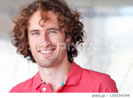 Portrait, smile and business man, creative professional or entrepreneur in office. Face, happy designer or employee, worker or young person in Australia for startup career or job in company workplace Portrait, smile and business man, creative professional or entrepreneur in office. Face, happy designer or employee, worker or young person in Australia for startup career or job in company workplace 139334394