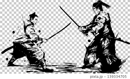 侍の決闘 139334705