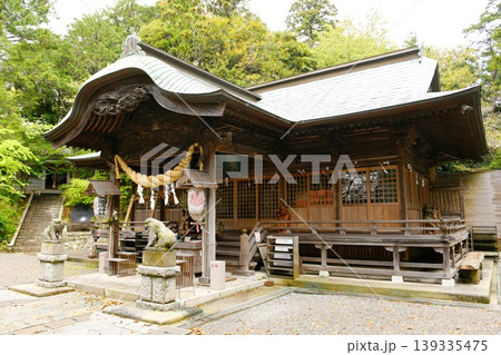 【いわき市 延喜式内社「いわき大國魂神社」拝殿】 【いわき市 延喜式内社「いわき大國魂神社」拝殿】 139335475