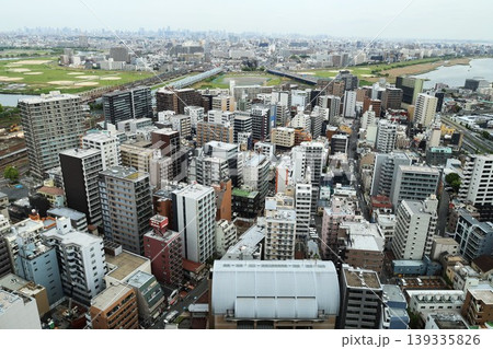 川崎市役所本庁舎　展望ロビー、スカイデッキからの眺め 139335826