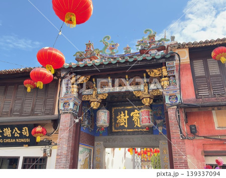 マレーシア・ペナン島のCheah Kongsi Templeの様子 マレーシア・ペナン島のCheah Kongsi Templeの様子 139337094