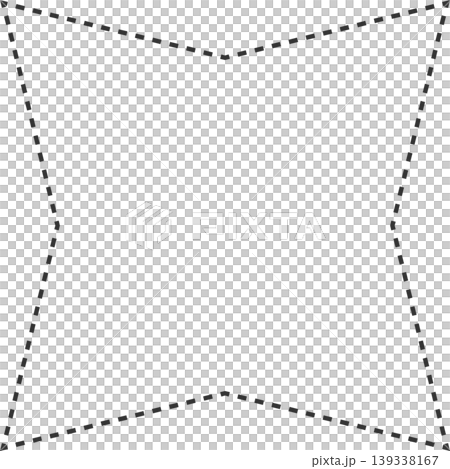 Star dash line Star dash line 139338167