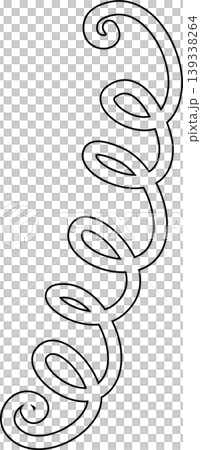 Line border set and scribble. Design element Line border set and scribble. Design element 139338264