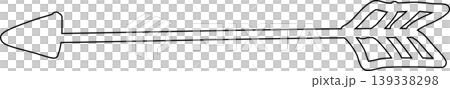 Line border set and scribble. Design element 139338298