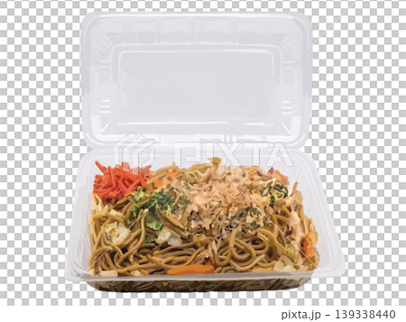 包裝好的炒麵(已開封) 包裝好的炒麵(已開封) 139338440