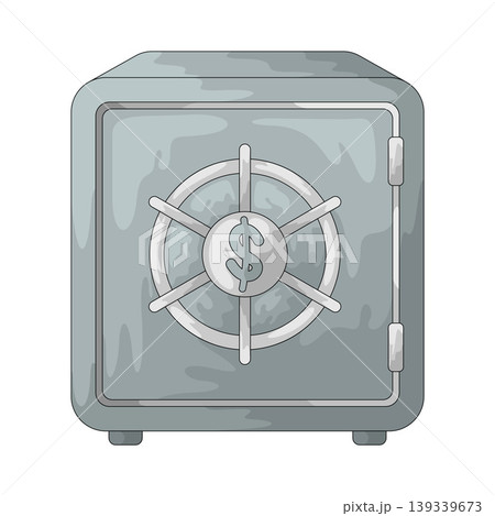 Illustration of Dollar Safe 139339673