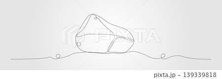 continues abstract big stone line art vector illustration background design continues abstract big stone line art vector illustration background design 139339818