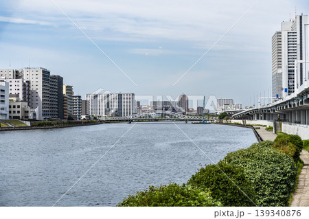 隅田川リバーテラスからの風景 139340876