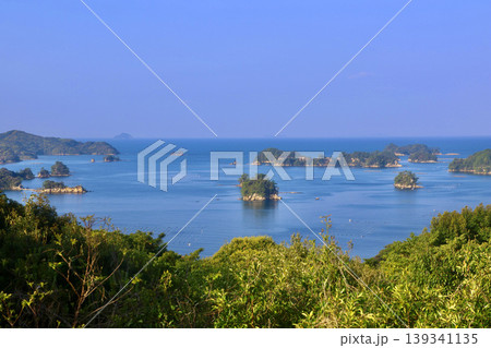 船越展望所からの眺望(長崎県・佐世保市) 船越展望所からの眺望(長崎県・佐世保市) 139341135