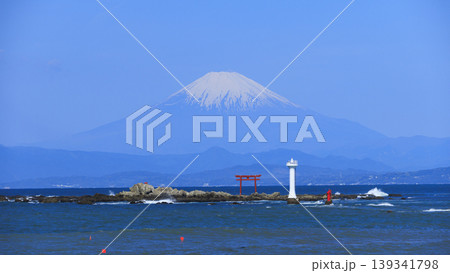 真名瀬海岸から見た富士山 真名瀬海岸から見た富士山 139341798