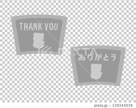 Pet grave (dog) illustration set Pet grave (dog) illustration set 139343039