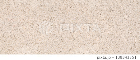 Beige speckled stone countertop surface texture background 139343551