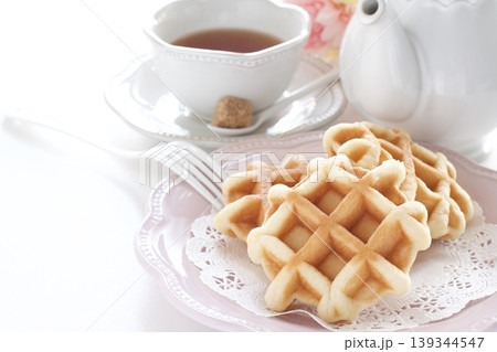 ベルギーワッフルと紅茶 ベルギーワッフルと紅茶 139344547