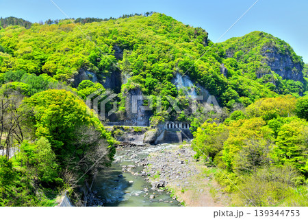 布引大橋／千曲川より下流方向を望む(長野県小諸市)【2026.5】 139344753