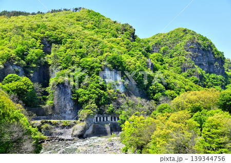 布引大橋／千曲川より下流方向を望む(長野県小諸市)【2026.5】 139344756