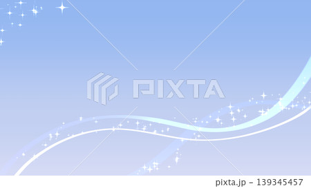 流れる曲線と光のきらめきの背景素材 ブルーグラデーションのシンプルビジネスデザイン 流れる曲線と光のきらめきの背景素材 ブルーグラデーションのシンプルビジネスデザイン 139345457