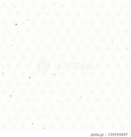 白い和柄和紙の背景素材 139345697