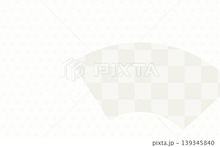 白い和柄和紙の背景素材 139345840