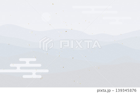 白い和柄和紙の背景素材 139345876