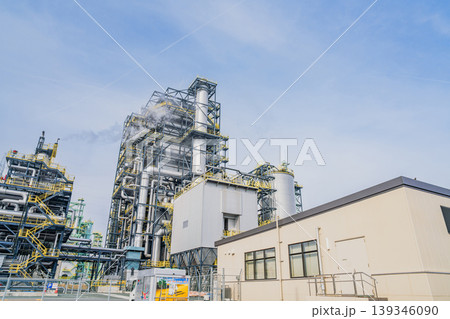 田原市のバイオマス発電所の風景(愛知県) 田原市のバイオマス発電所の風景(愛知県) 139346090