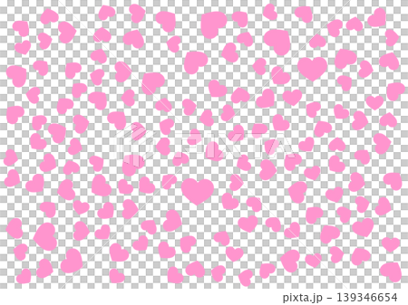 Heart pattern background Pink solid color Heart Heart pattern background Pink solid color Heart 139346654