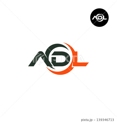 Letter ADL Logo Design Readymade Initial Letter ADL Logo Design Readymade Initial 139346713