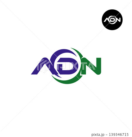 Letter ADN Logo Design Readymade Initial 139346715