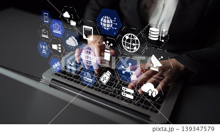 Communication network systems for digital connectivity Funnel Communication network systems for digital connectivity Funnel 139347579