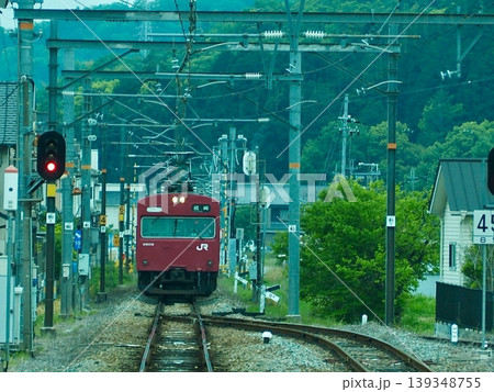 播但線 103系 3500番台 香呂駅 播但線 103系 3500番台 香呂駅 139348755