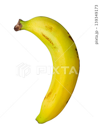 Banana diet fruit isolsted on white background Banana diet fruit isolsted on white background 139349173