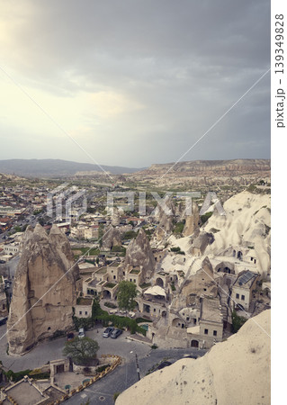 Goreme town in Cappadocia town, Turkey Goreme town in Cappadocia town, Turkey 139349828