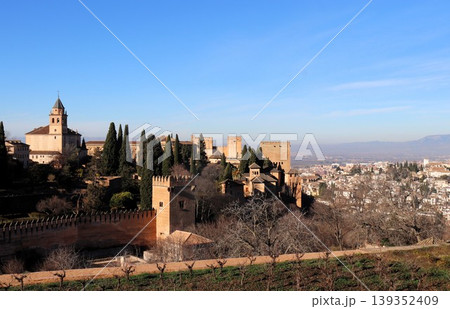 世界遺産 アルハンブラ宮殿とアルバイシン スペイン アンダルシア地方 世界遺産 アルハンブラ宮殿とアルバイシン スペイン アンダルシア地方 139352409