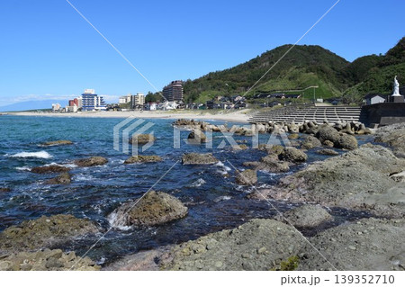 湯野浜海岸 山形県庄内 湯野浜海岸 山形県庄内 139352710