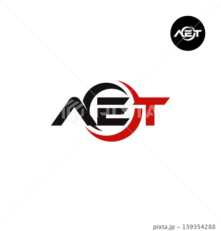 Letter AET Logo Design Readymade Initial Letter AET Logo Design Readymade Initial 139354288