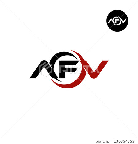 Letter AFV Logo Design Readymade Initial 139354355