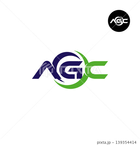 Letter AGC Logo Design Readymade Initial Letter AGC Logo Design Readymade Initial 139354414