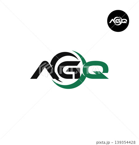 Letter AGQ Logo Design Readymade Initial Letter AGQ Logo Design Readymade Initial 139354428