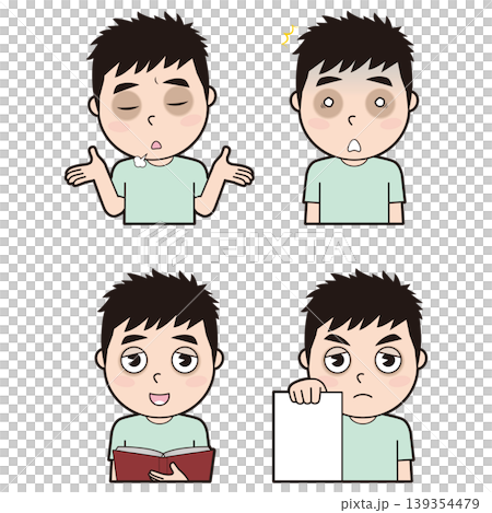 睡眠不足的男人⑧ 139354479